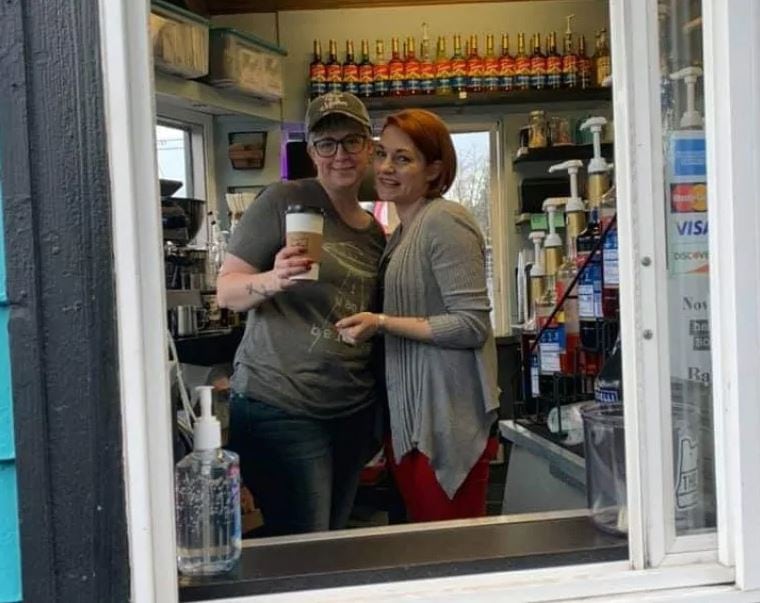 Coffee shop owner closes after going into hospice, so his competitor closes her shop to work at his for free