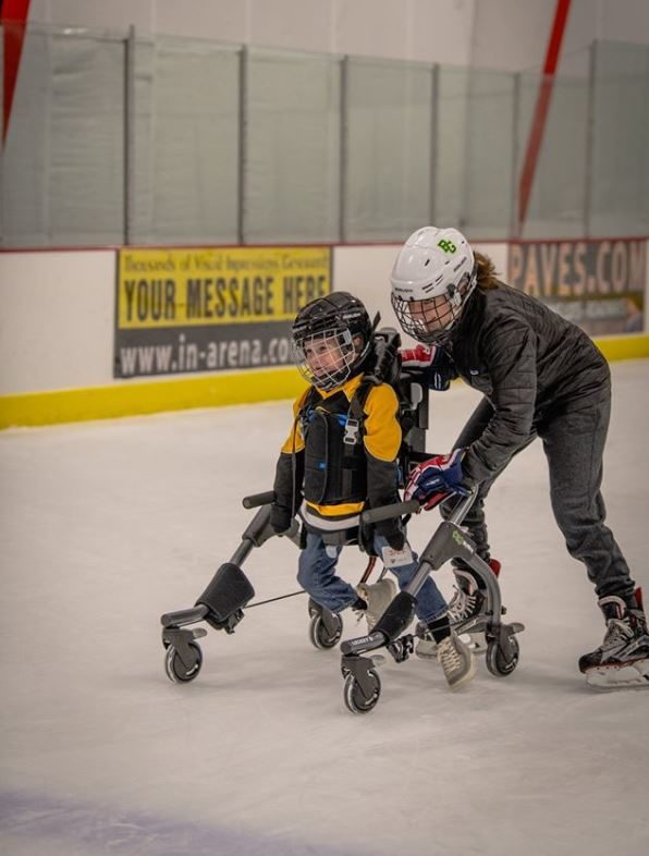 Mom of Child with Cerebral Palsy Starts a Special Hockey Team to Give Disabled Children a Chance to Play.