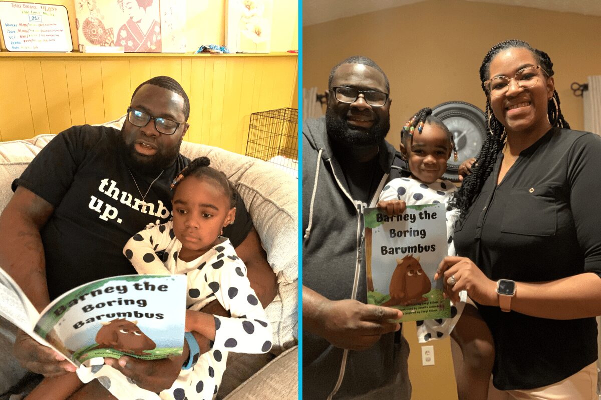 Man's wife secretly publishes children's book he wrote in 2nd grade and his emotional reaction is priceless.