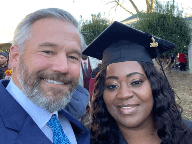 Uber driver earns college degree thanks to passenger who paid her class balance - he even attended her graduation. 