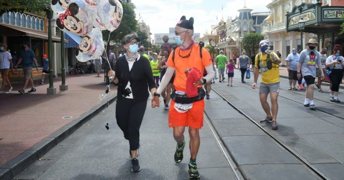 Man runs from Disneyland to Disney World to raise awareness for Type 1 diabetes.
