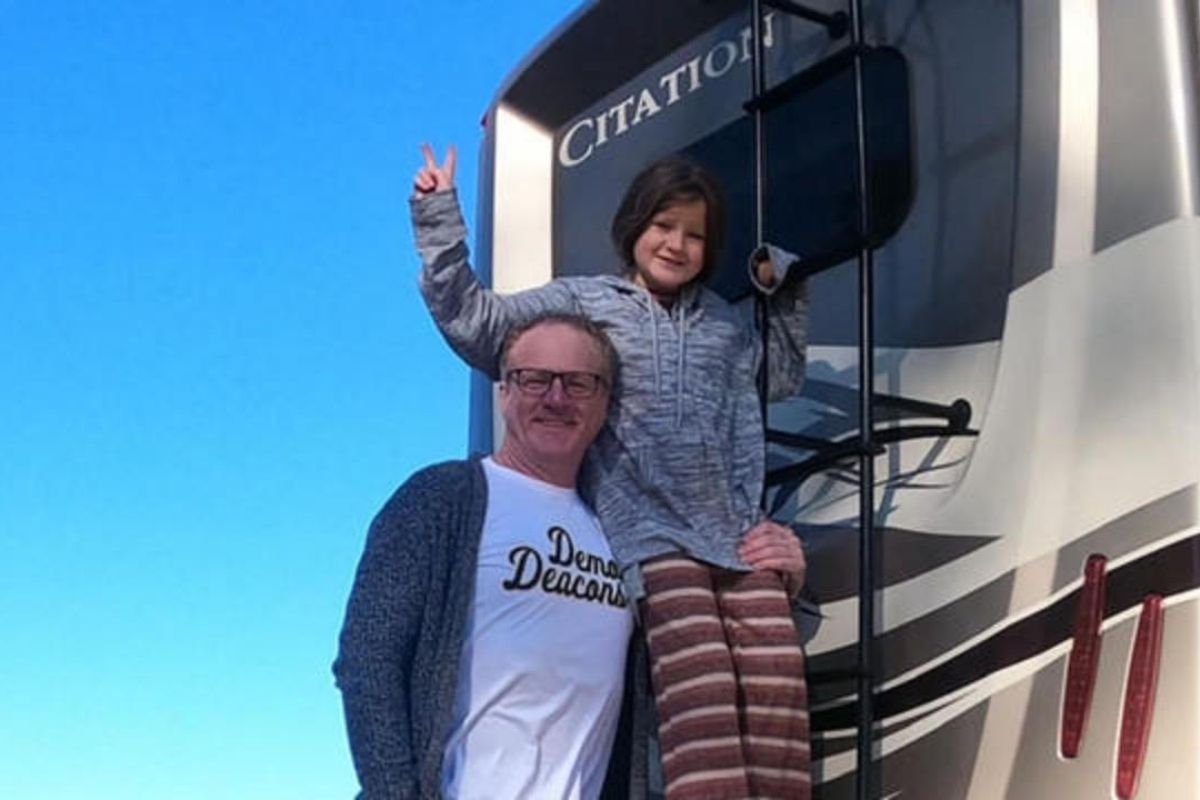 Father-daughter duo provides donated RVs to people who lost their homes in California wildfires