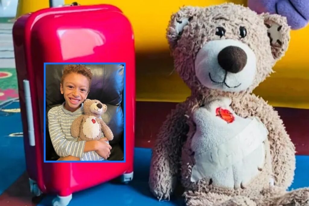Airport Facebook post reunites 5-year-old boy with beloved teddy bear he's had since birth.