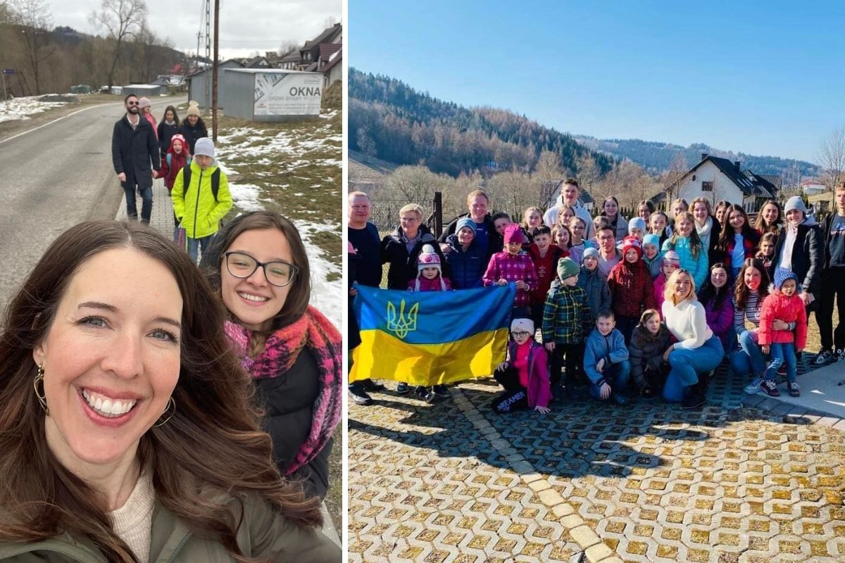 Missouri mom travels halfway across the globe to help 31 orphans escape from Ukraine and find homes