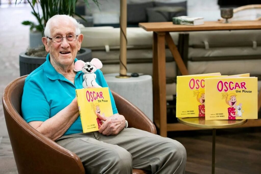 99-year-old WWII veteran becomes children’s book author to help kids learn to read.