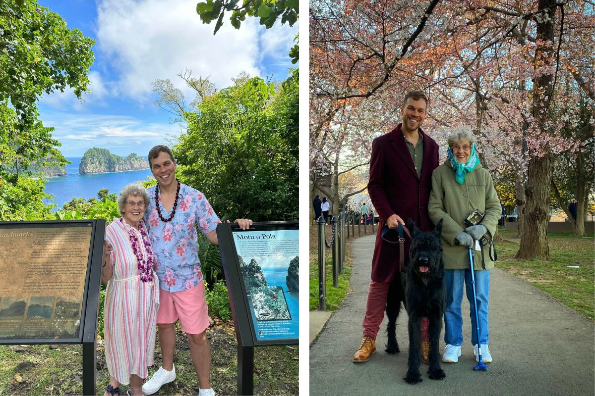 93-year-old grandmother and grandson finish quest to visit all 63